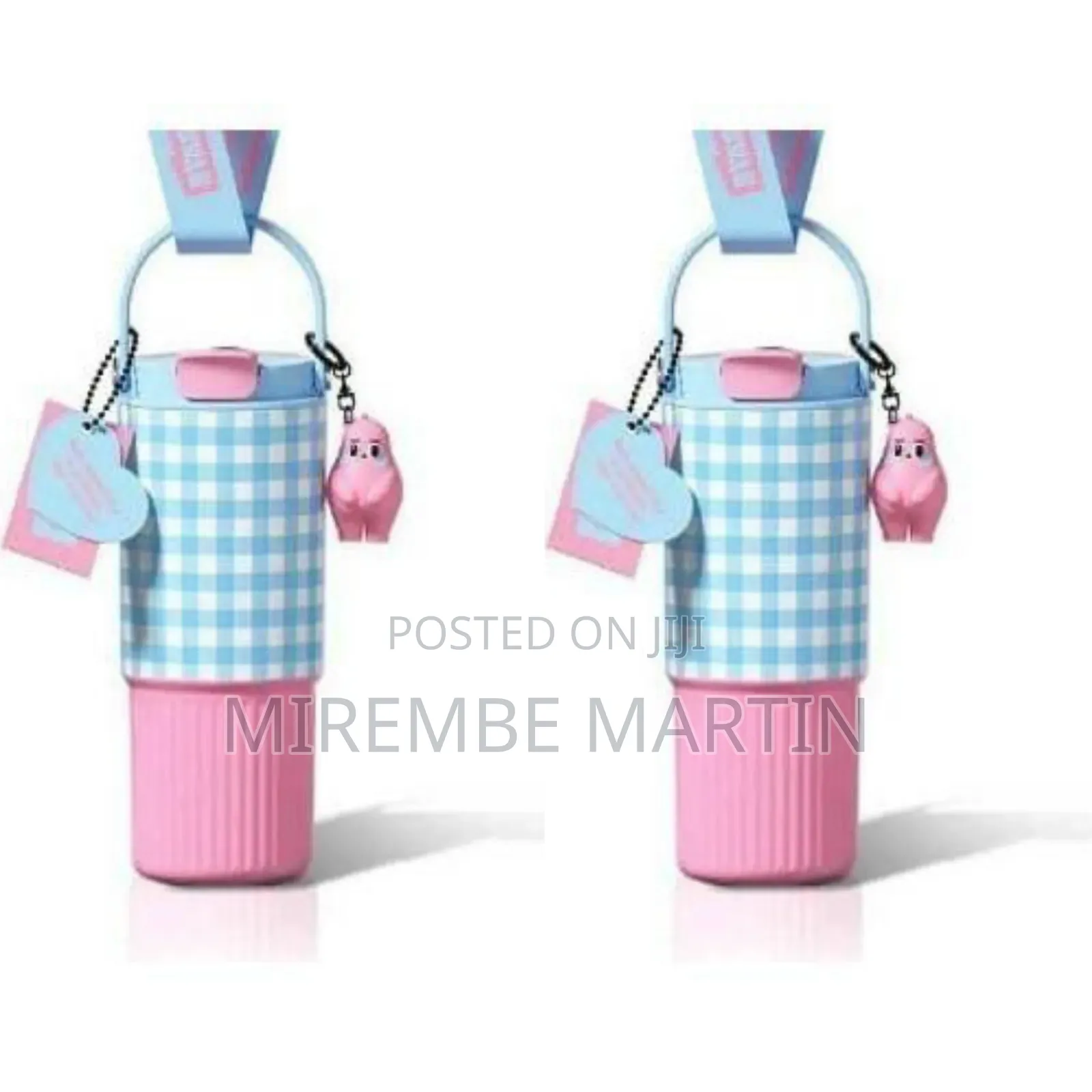 Charming Insulated Tumbler With Carrying Strap