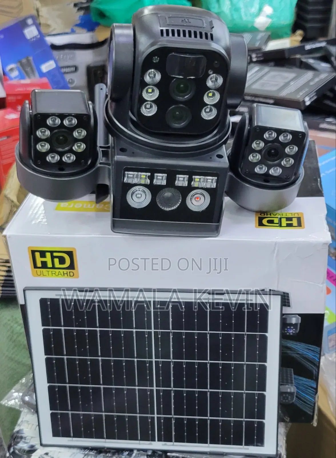 V380 Pro 3/4 Lens Solar Camera