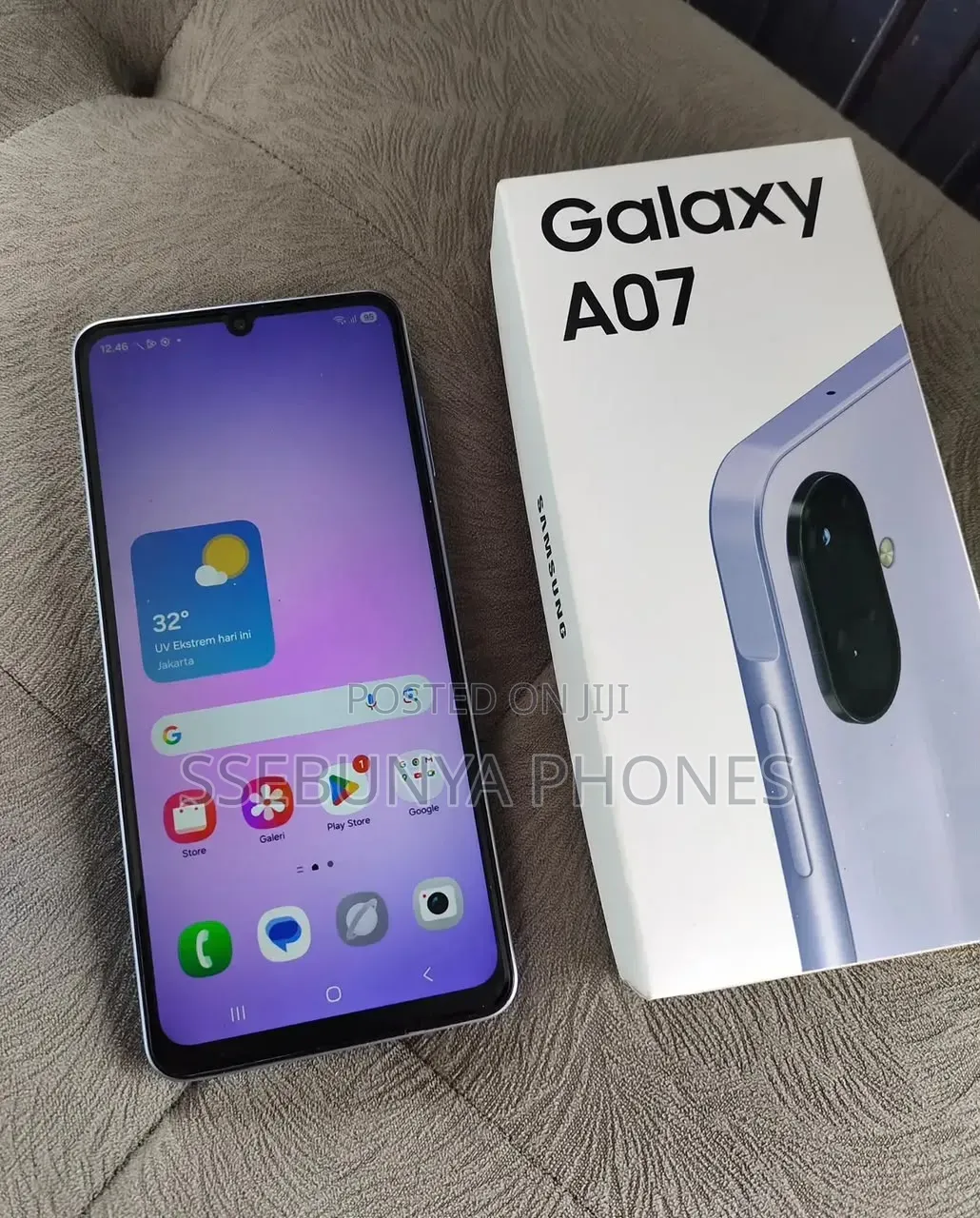New Samsung Galaxy A07 128 GB Purple