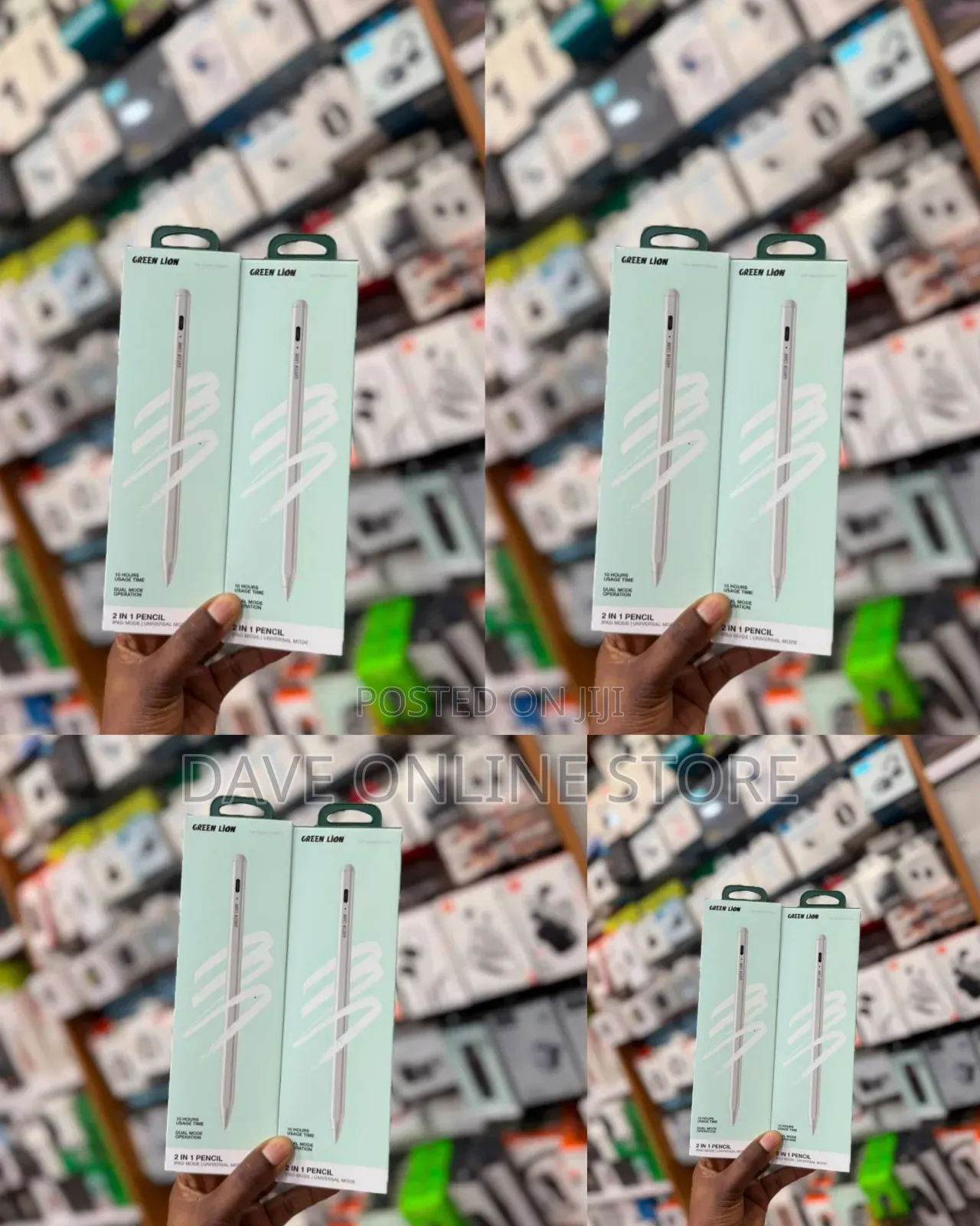 Green Lion 2-in-1 Stylus Pencil