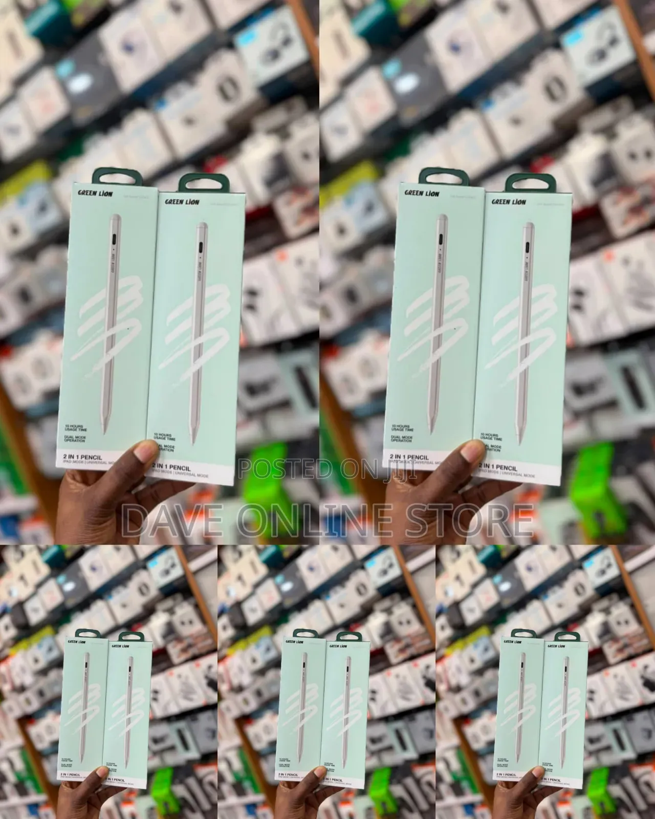 Green Lion 2-in-1 Stylus Pencil