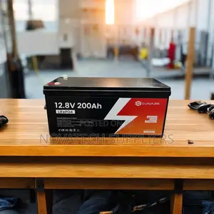 12.8V 200Ah SUNARK Lithium Battery Black Color