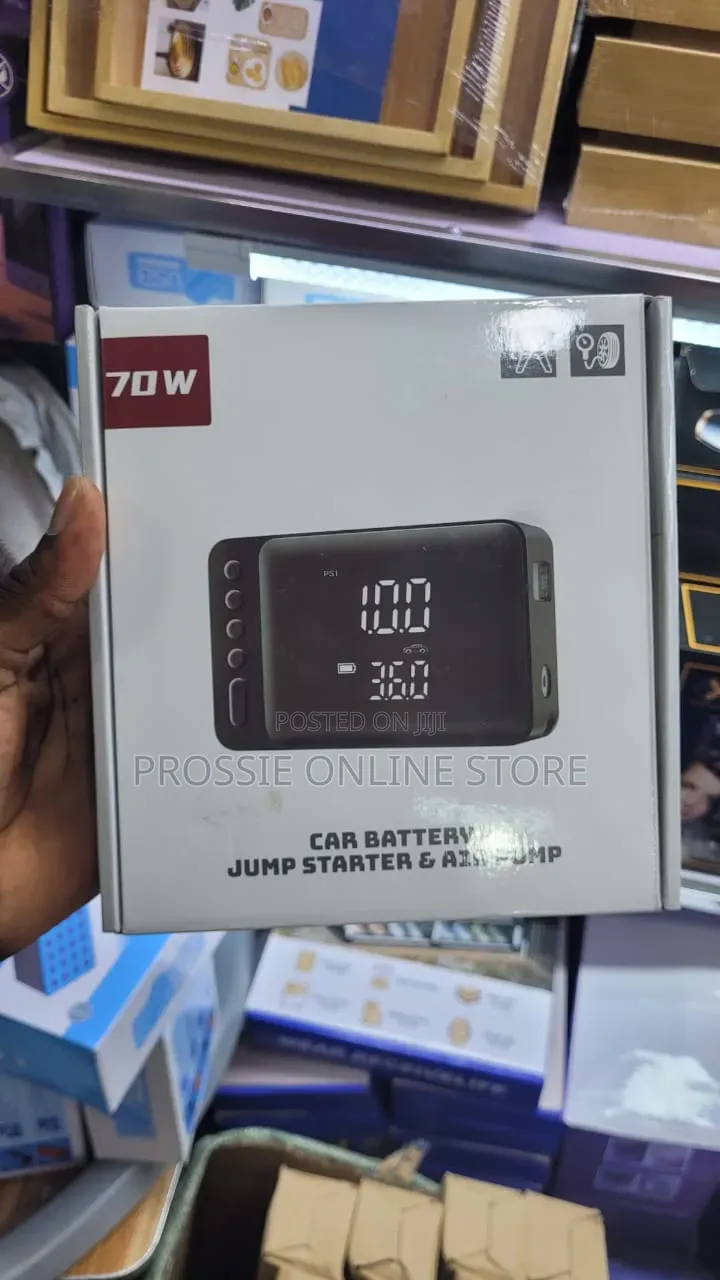 Car Jump Starter With Air Pump
