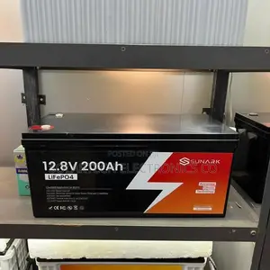 SUNARK 12.8V 200Ah LiFePO4 Lithium Battery | 2.56kWh