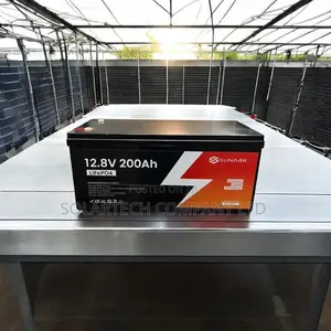 SUNARK 12.8V 200Ah LiFePO4 Lithium Battery | 2.56kWh