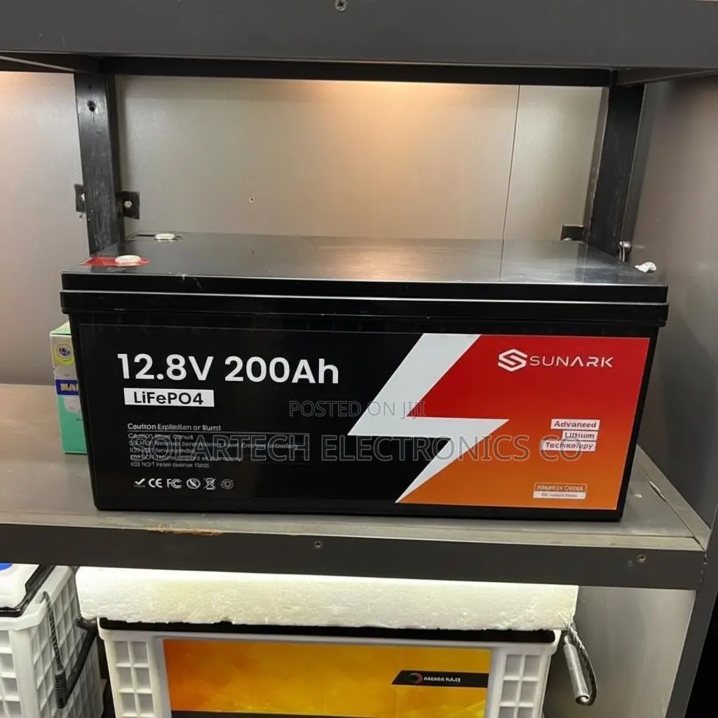 12.8V 200Ah Lithium Iron Phosphate Battery | SUNARK Advanced Lithium