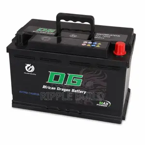 Din75 (Mf57412) Maintenance Free Car Battery 12v 75ah 680cca