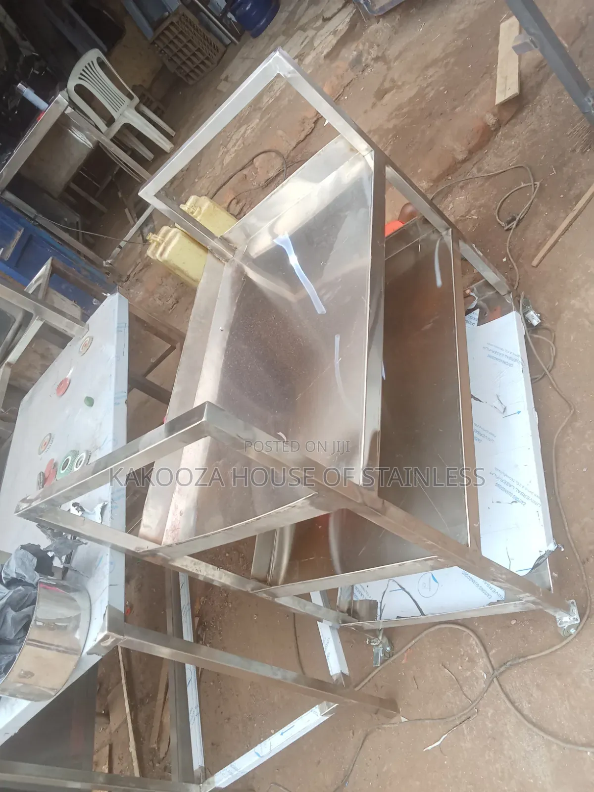 Stainless Trolley 3 Shelves