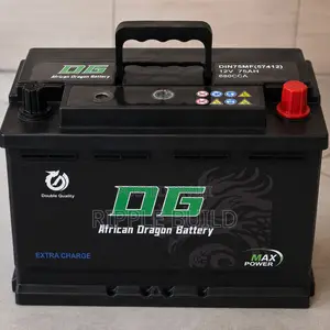 Din75 (Mf57412) Maintenance Free Car Battery 12v 75ah 680cca
