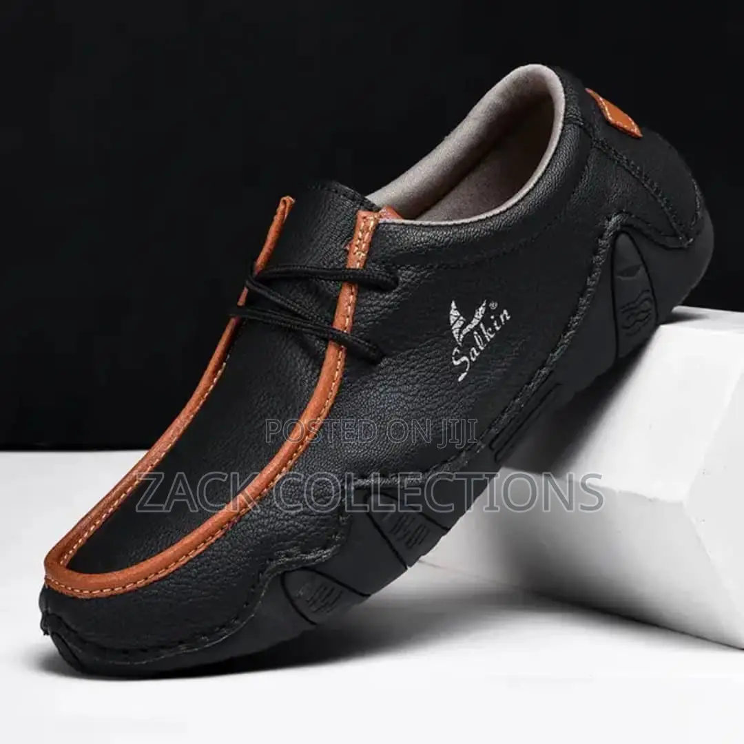 Black Low Salkin Casuals