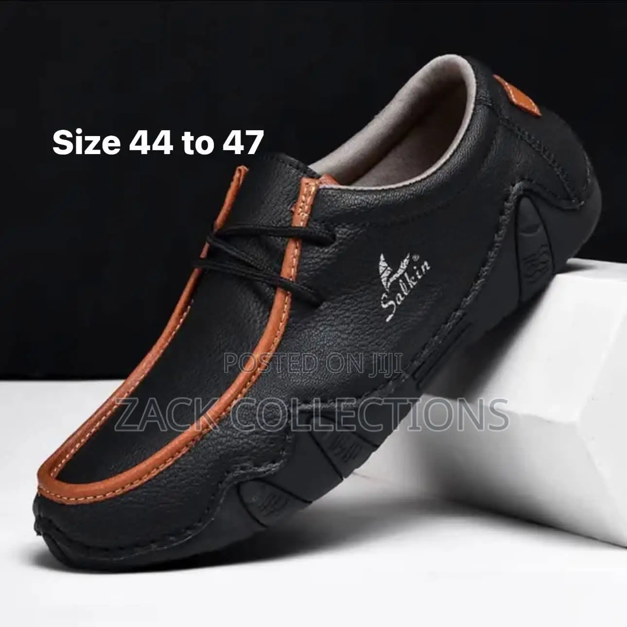 Black Low Salkin Casuals