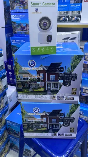 LX 5G Solar Security Camera 3lens
