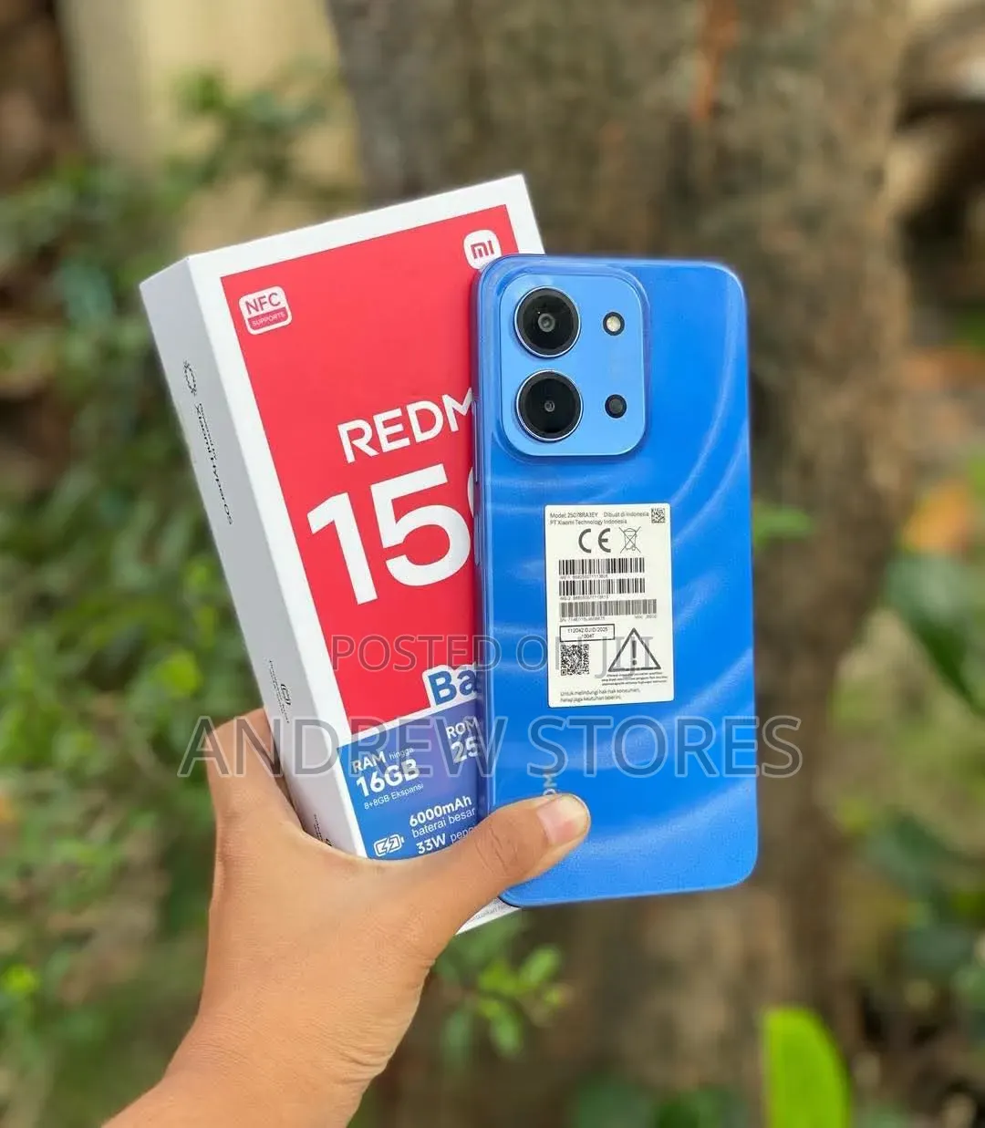 New Xiaomi Redmi 15C 4G 256 GB Blue