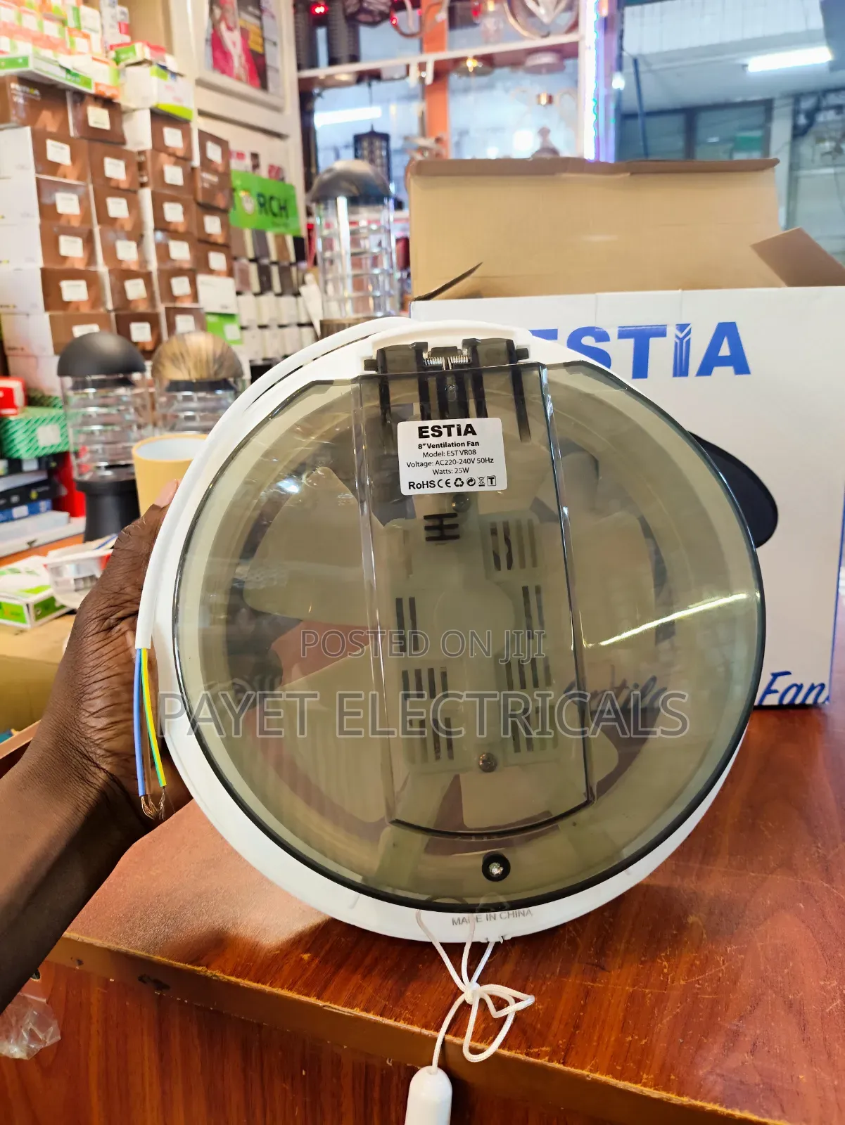 Estia Ventilation Fan for 8inch