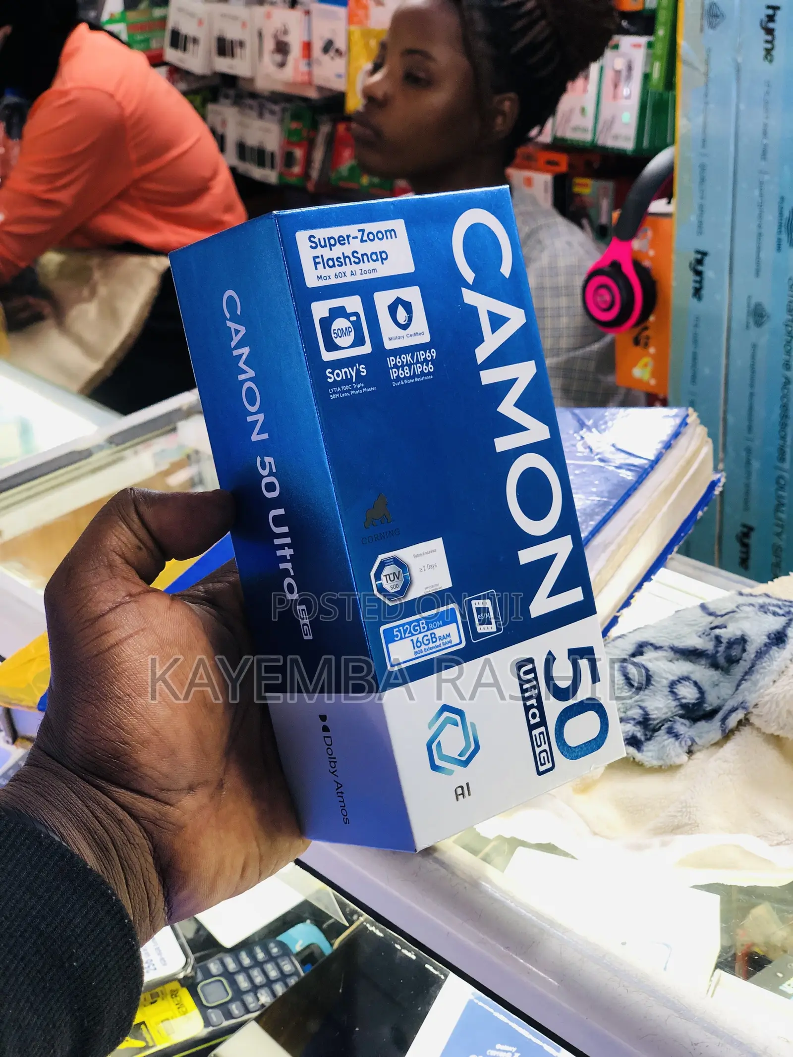 New Tecno Camon 50 Ultra 512 GB Orange