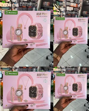 A58 Plus Smart Watch Luxury Gift Set
