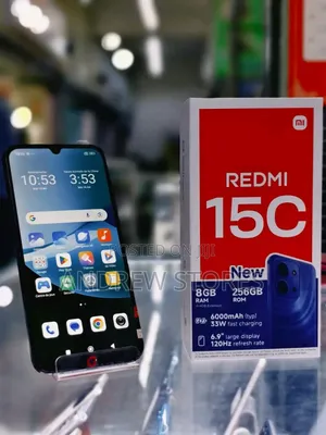 New Xiaomi Redmi 15C 4G 256 GB Black
