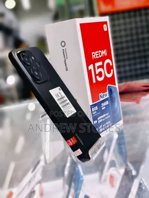New Xiaomi Redmi 15C 4G 256 GB Black