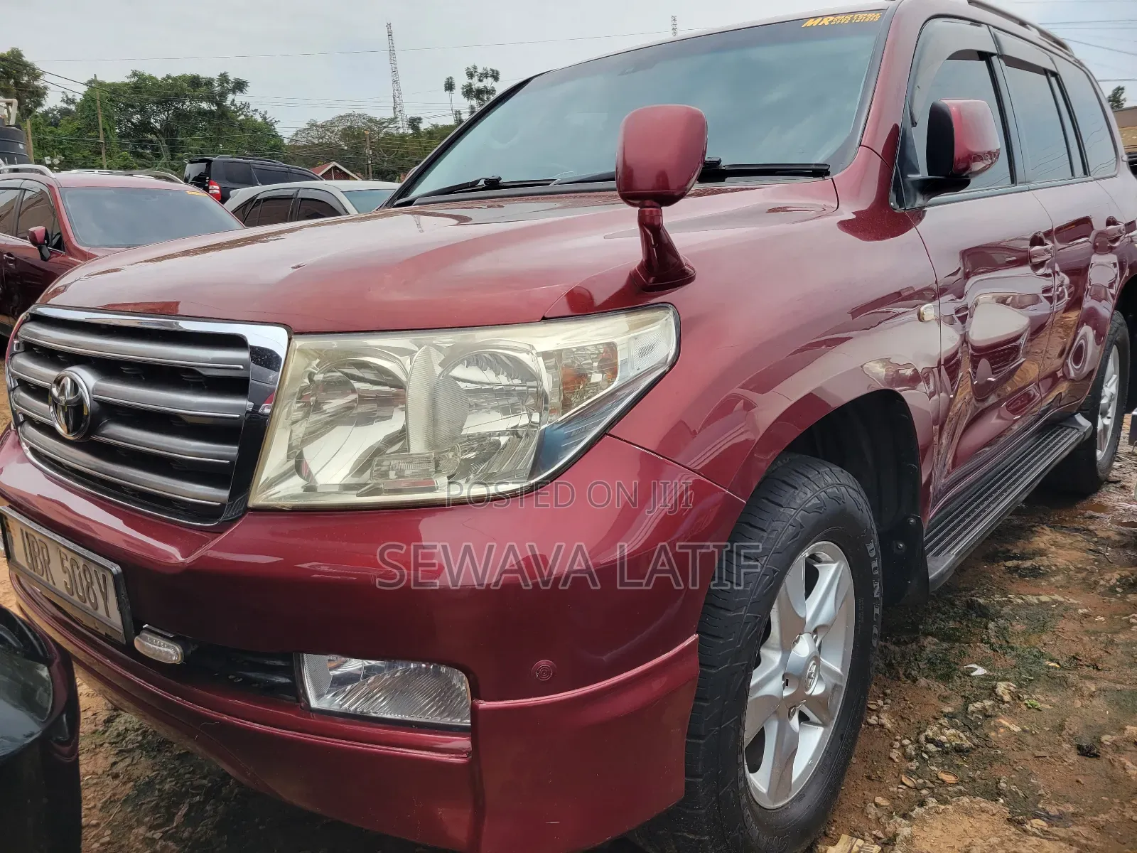 Toyota Land Cruiser 4.6 V8 ZX 2012 Maroon