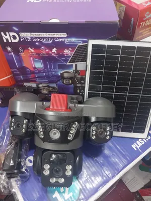 12mpsolar Security Camera Can Trasmit Signals V380pro App