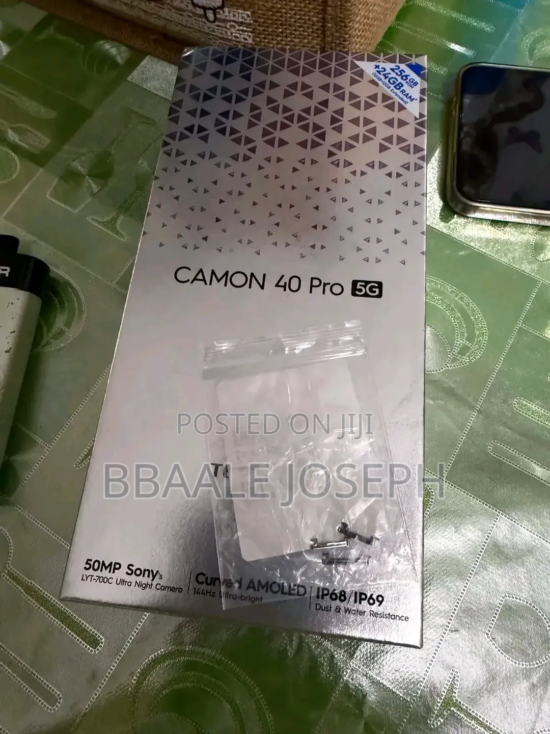New Tecno Camon 40 256 GB Gray