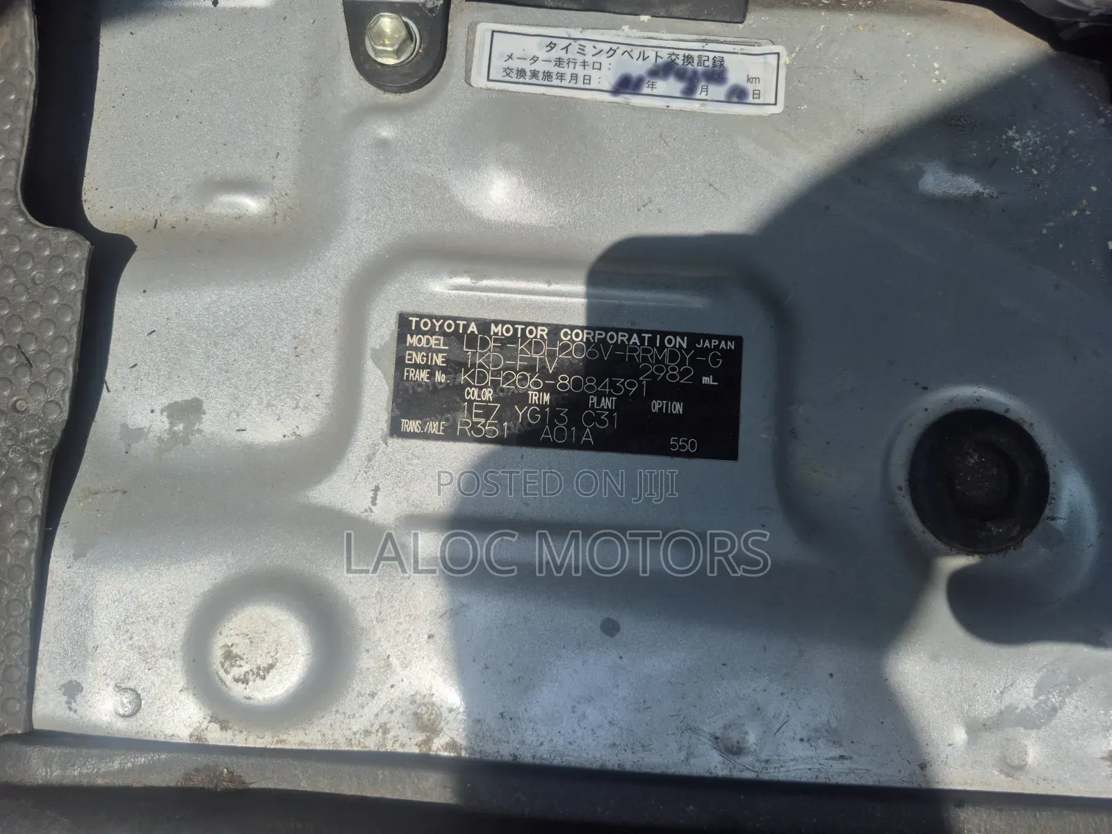 Toyota HiAce 2014 Silver