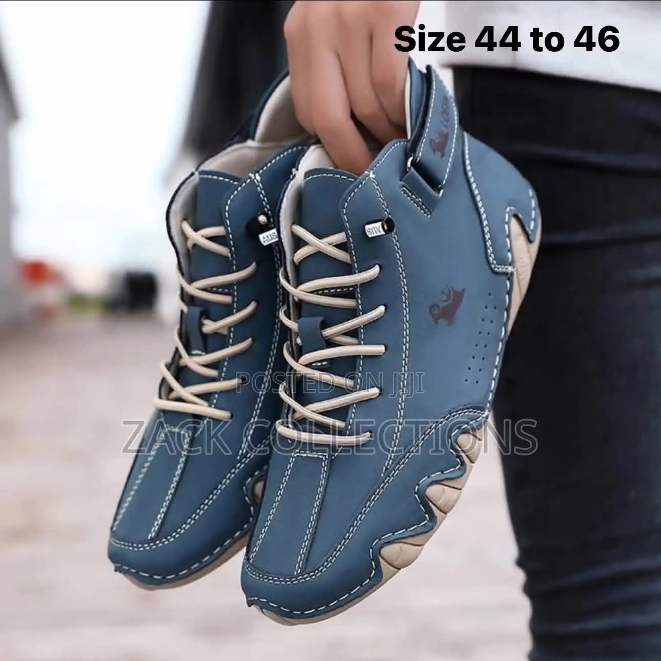 Ldeck Navy Blue Boot