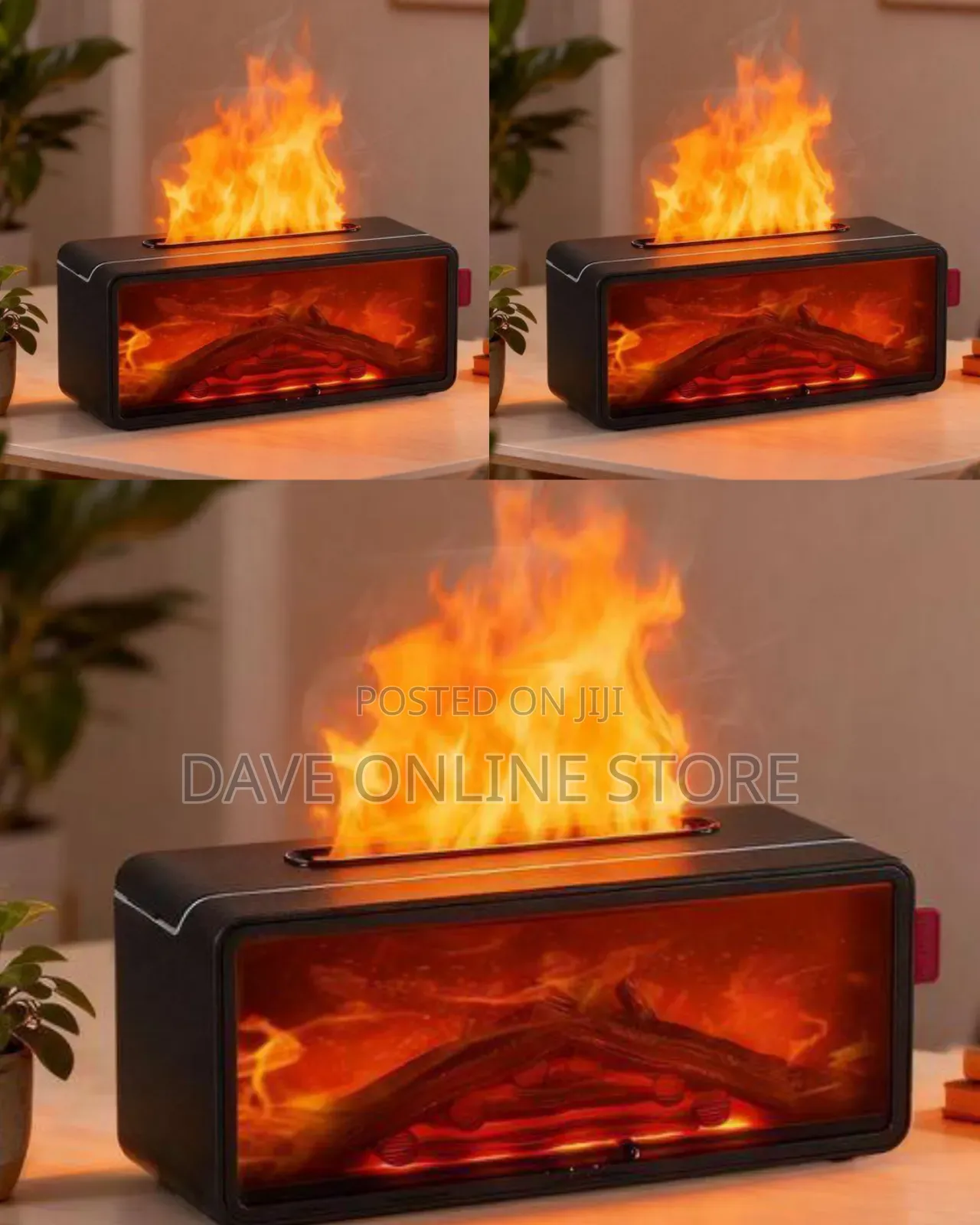 Flame Effect Aroma Diffuser and Humidifier