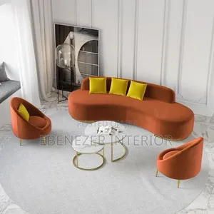 Curved Sofa Set