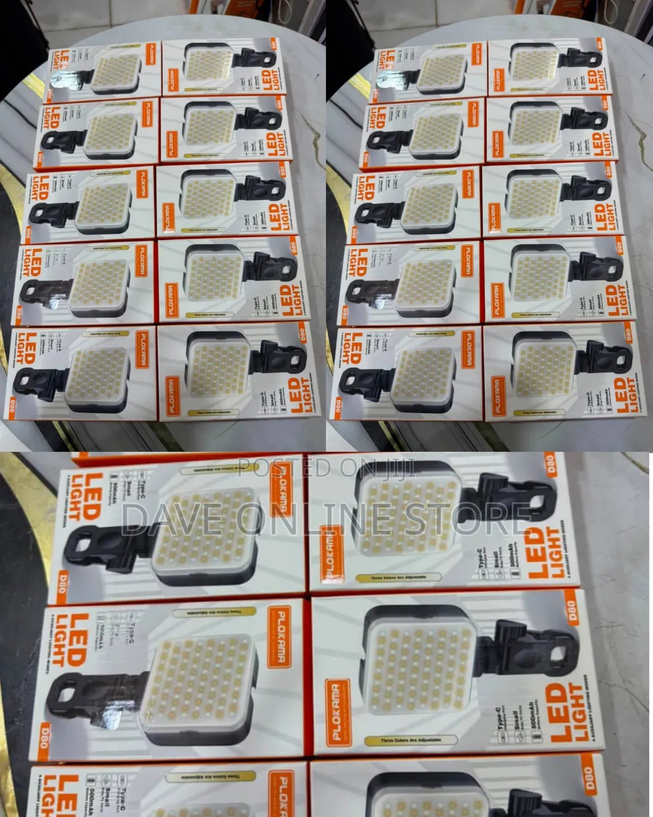 Plokama D80 (Also Known as Ploklama D80) Portable on-Camera LED Lights