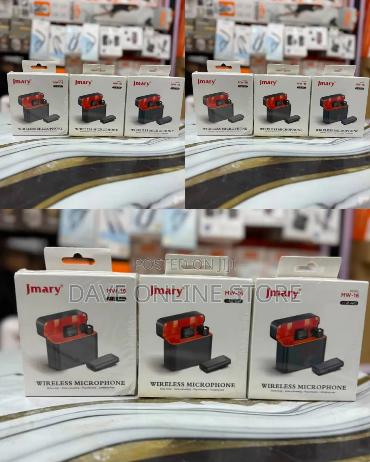 Jmary MW-16 Is a Compact, 2.4G Wireless Lavalier Microphone System