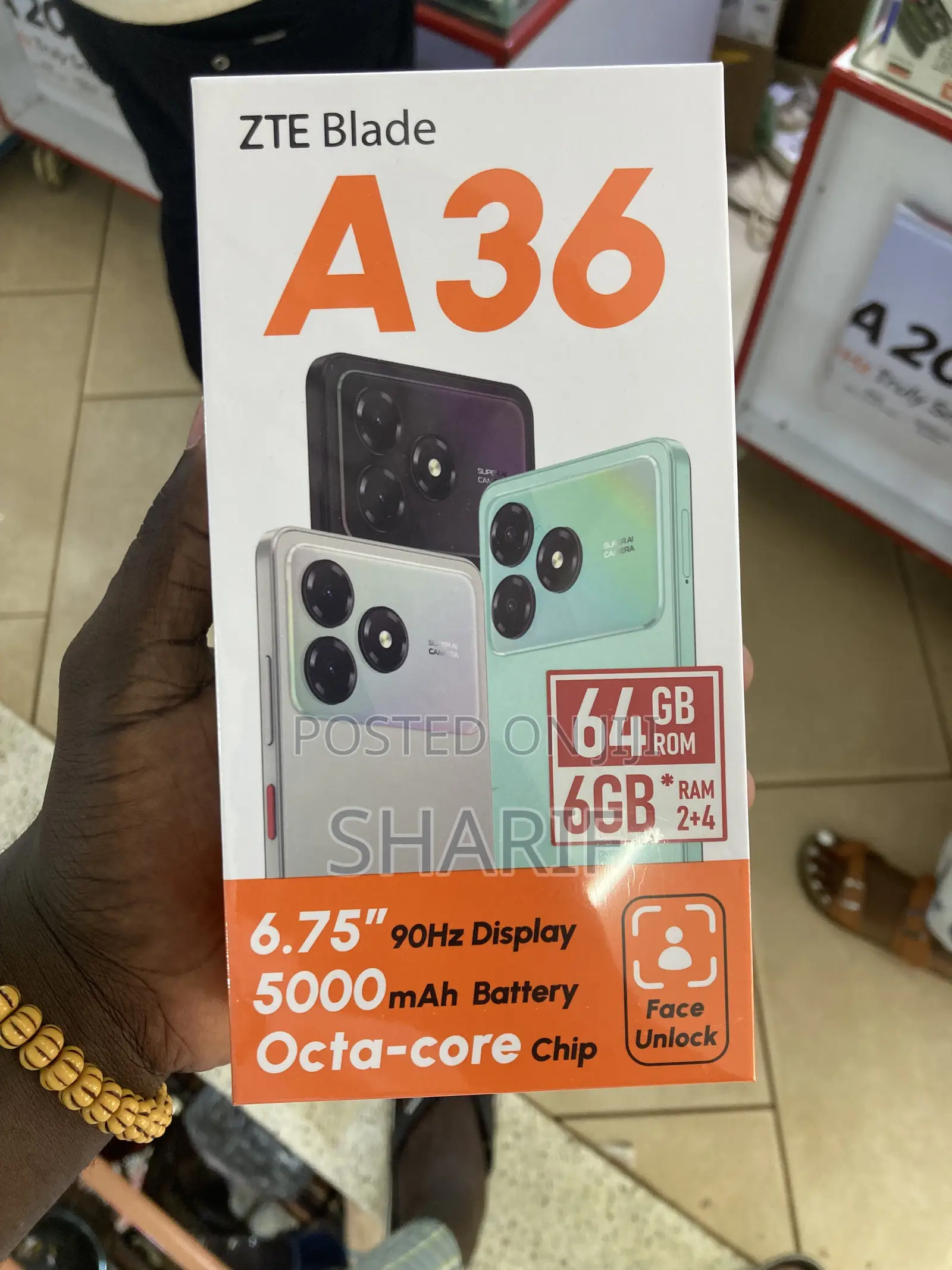 New ZTE Blade White