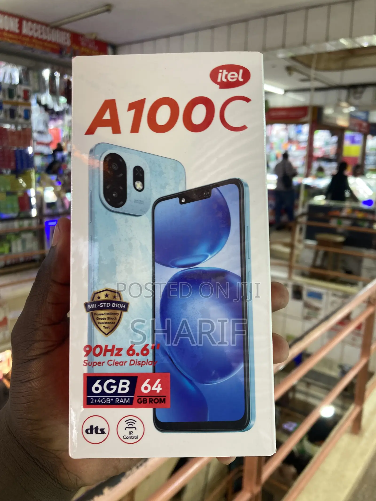 New Itel A100C 64 GB Blue