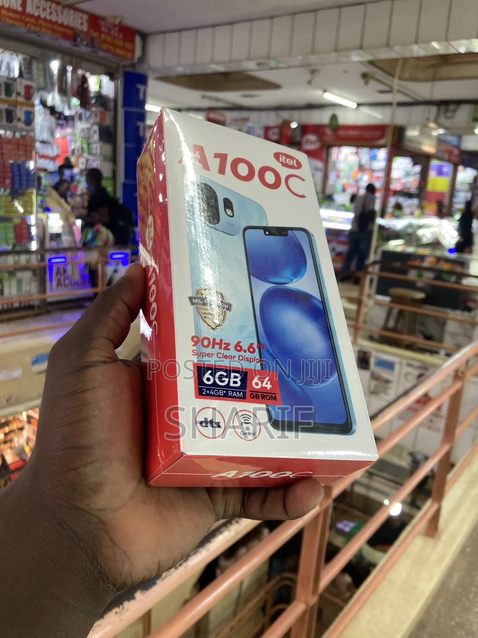 New Itel A100C 64 GB Blue