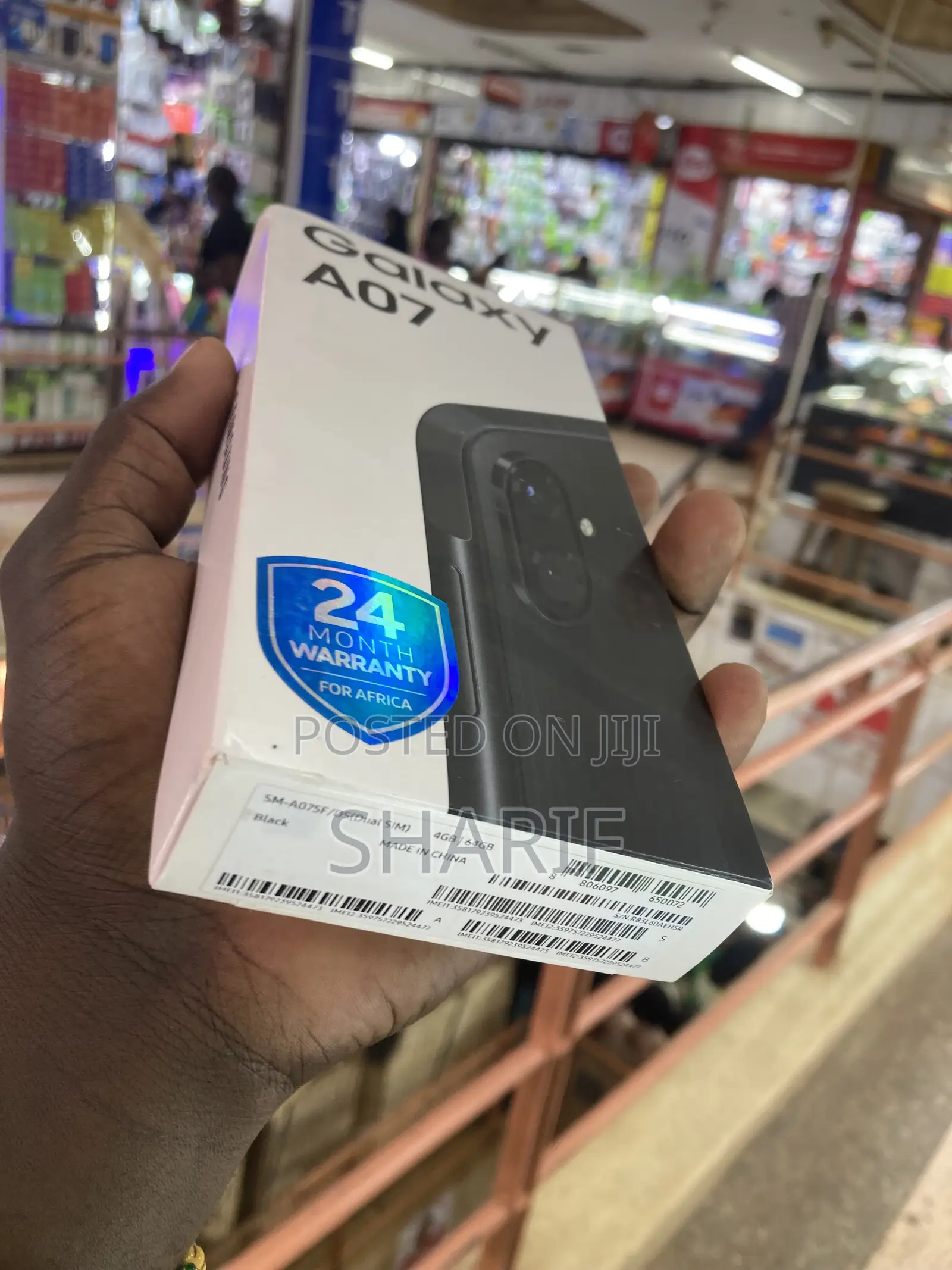 New Samsung Galaxy A07 128 GB Black
