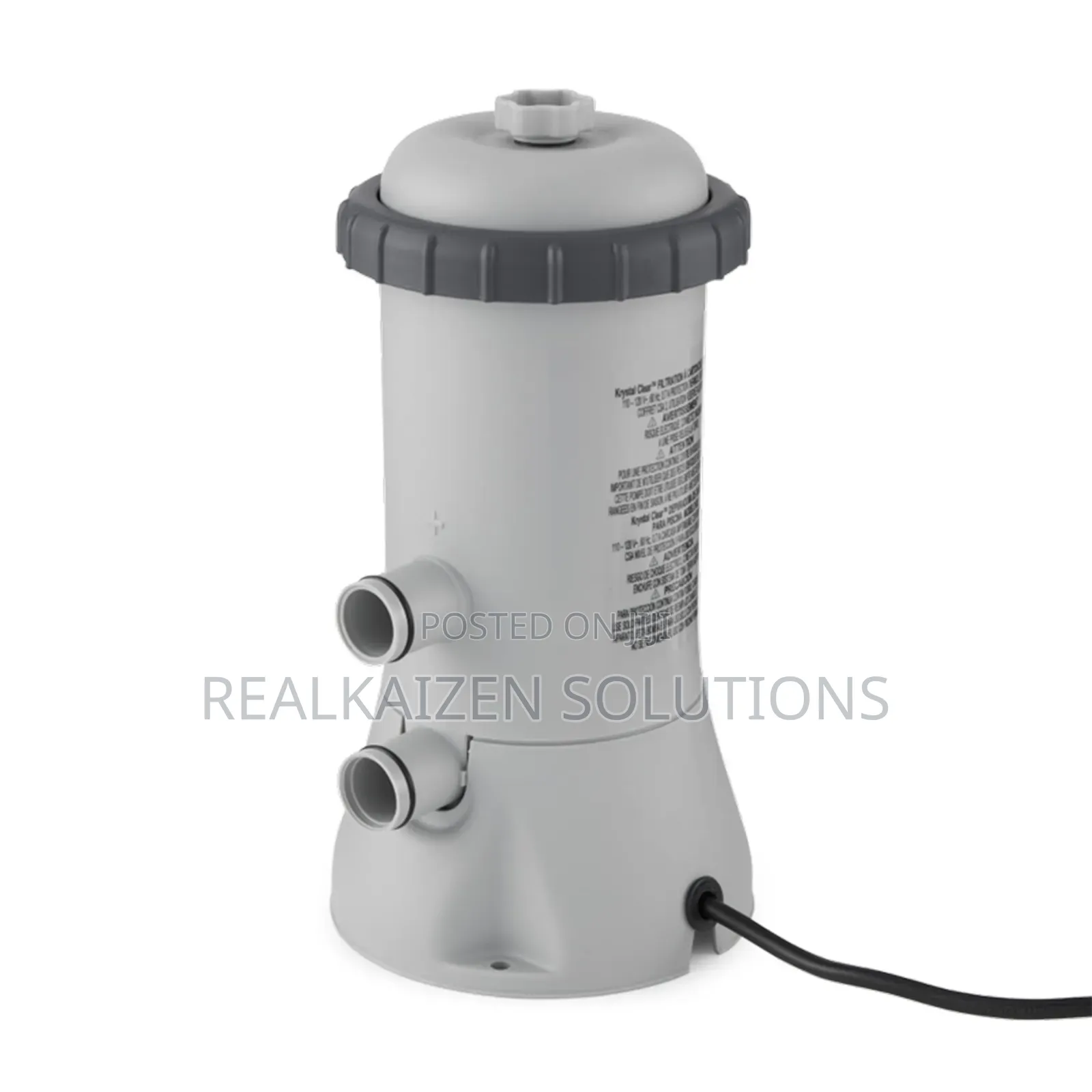 INTEX C530 Krystal Clear Cartridge Filter Pump for Above Ground Pools