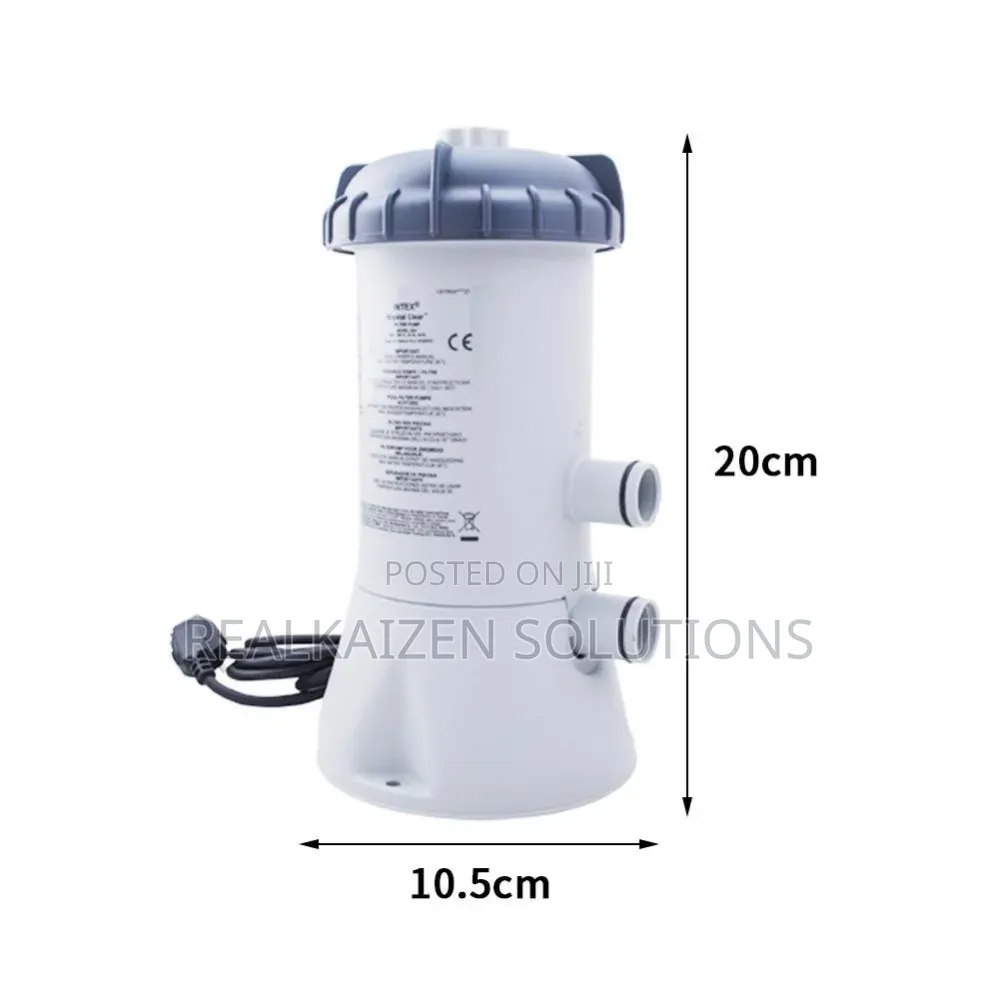 INTEX C530 Krystal Clear Cartridge Filter Pump for Above Ground Pools