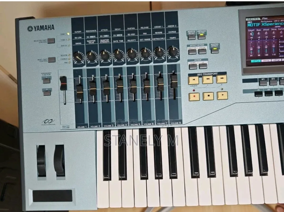 Yamaha Motif Xs6 Synthesiser Workstation Keyboard