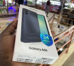 New Samsung Galaxy A06 64 GB Black
