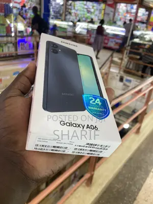 New Samsung Galaxy A06 64 GB Black