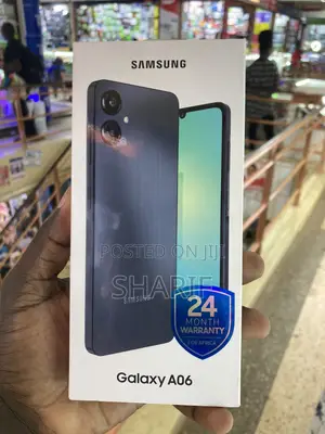 New Samsung Galaxy A06 64 GB Black