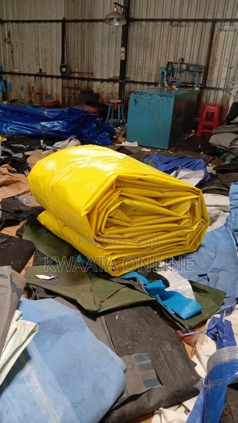 10x11m, Waterproof Tarpaulin Sheet Tripal, UV Resistant, HDPE(120 GSM
