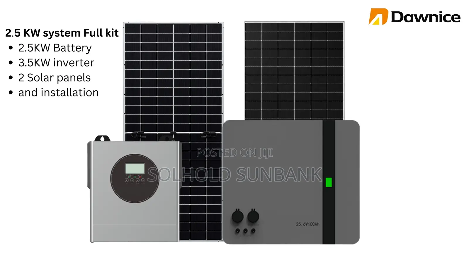 2.5KW System Full Kit