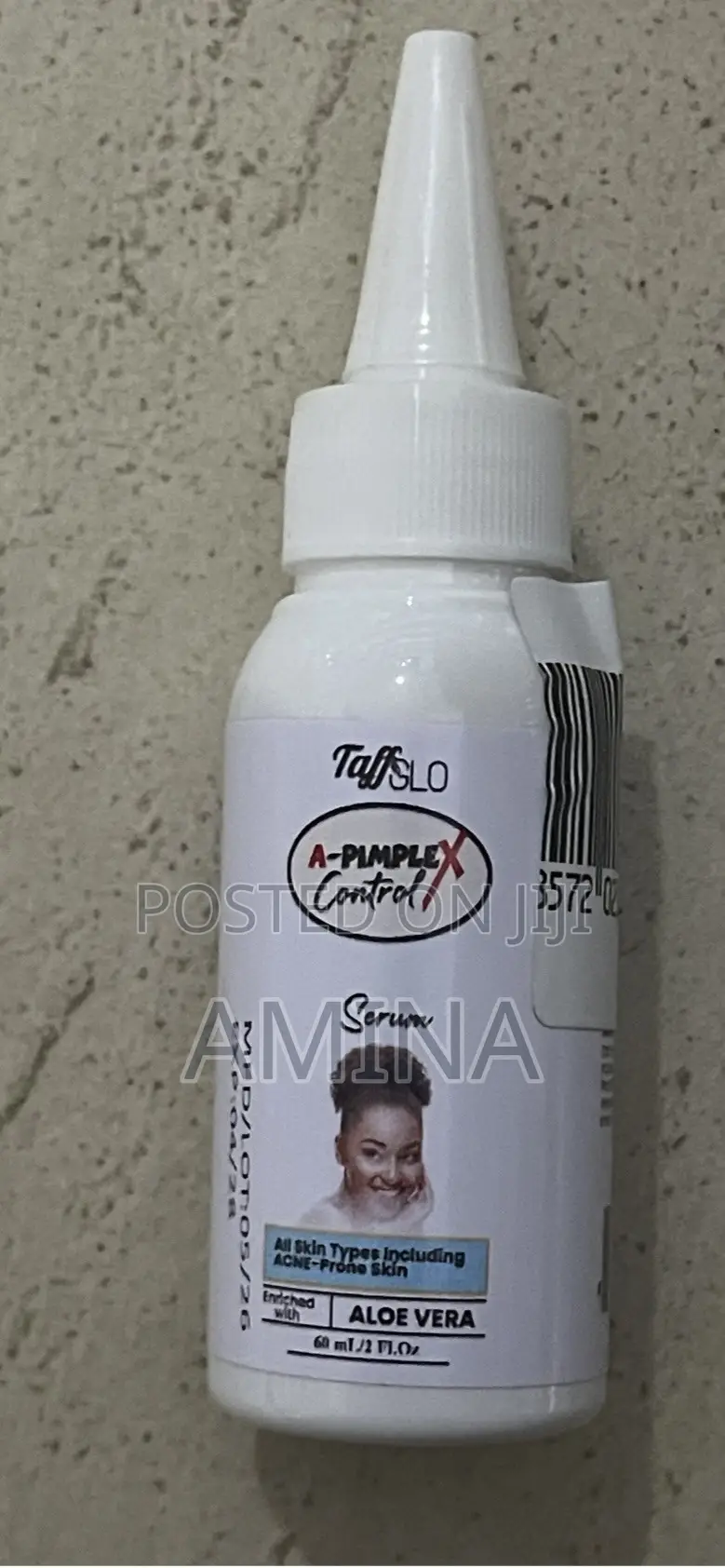 An Acne Pimple Serum With Salicylic Acid and Aloe Vera Gel