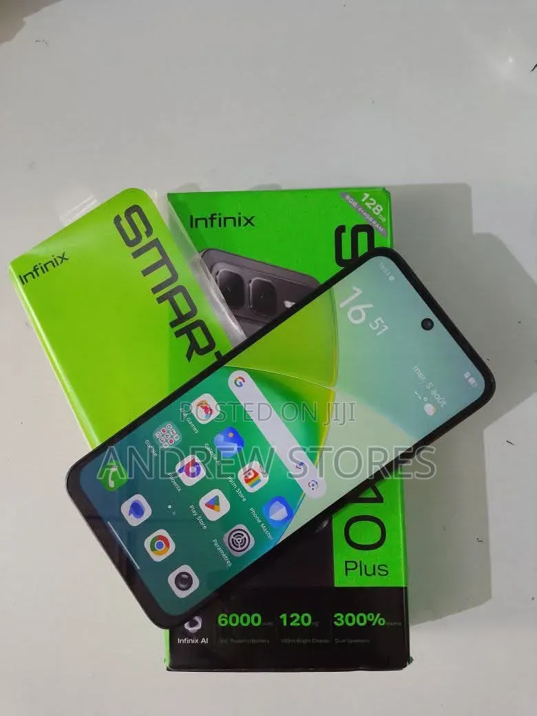 New Infinix Smart 10 Plus 128 GB Black