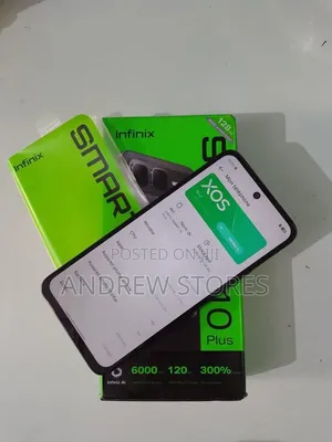 New Infinix Smart 10 Plus 128 GB Black
