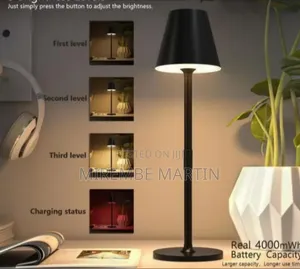 Cordless Rechargeable LED Table Lamp