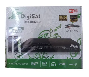 DigiSat DX3 Combo Free to Air HD Decoder – Ultra HD, DVB-T2/S2/C
