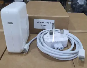 87W USB-C Apple Charger Adapter for MacBook Pro 16, 15, 14, 13/Air 13