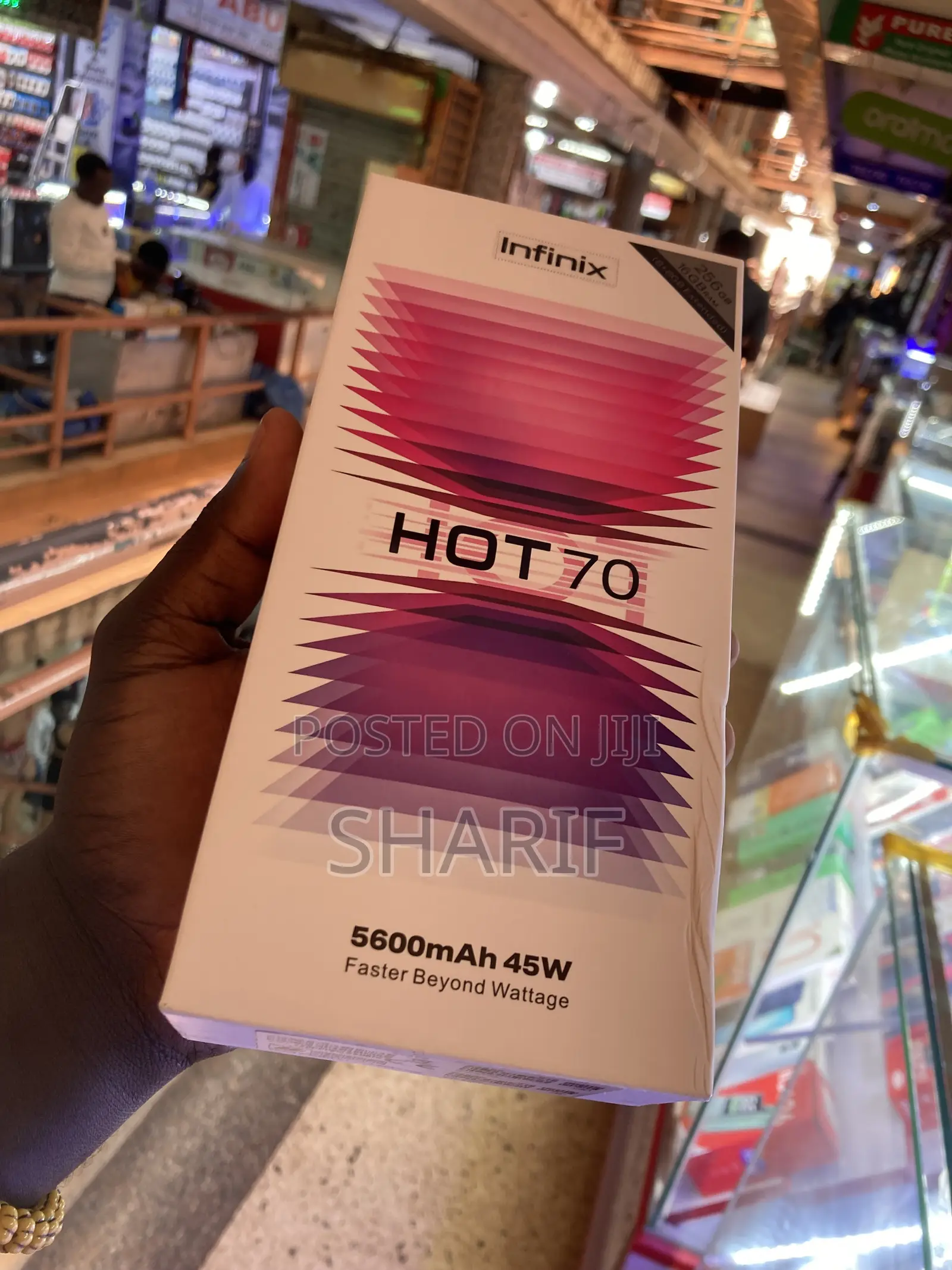 New Infinix Hot 70 256 GB White